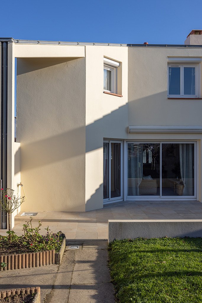 Rénovation de façade d’une maison individuelle