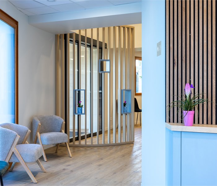 Aménagement intérieur d’un espace médical professionnel
