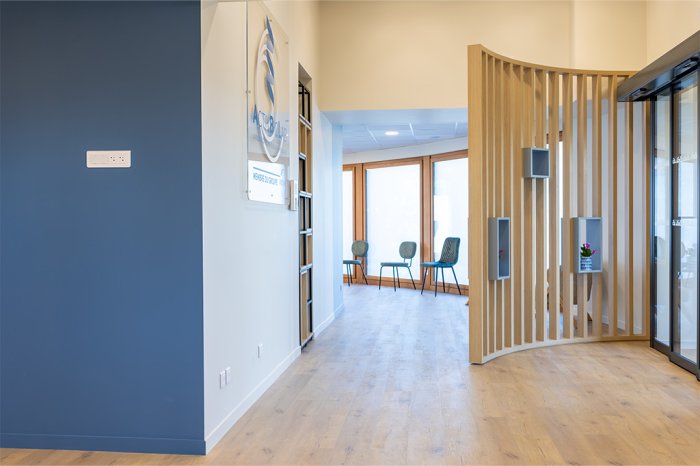 Aménagement intérieur d’un espace médical professionnel