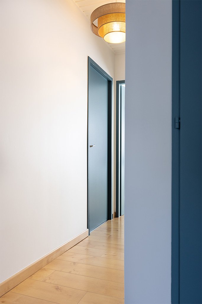 Travaux de peinture et décoration murale dans une maison individuelle
