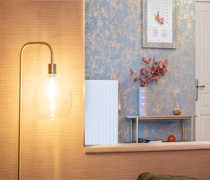 Rénovation intérieure chaleureuse et élégante